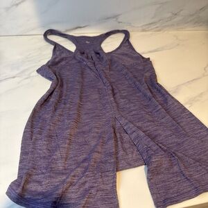 Purple lululemon racerback tank